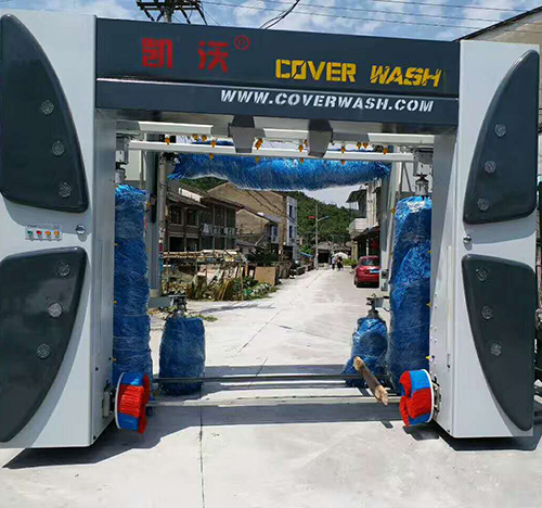 7刷龍門洗車機發往廣西玉林