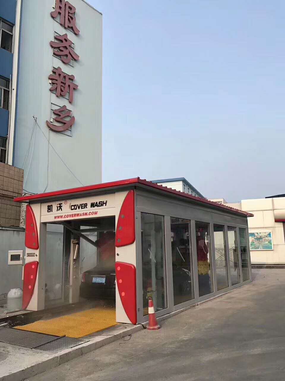 河南新鄉牧野區中國石化8號站完成安裝