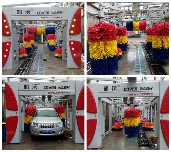 中國江西宜春市袁山中路陽光大酒店邊安裝9.8米長凱沃9刷電腦隧道機安裝現場