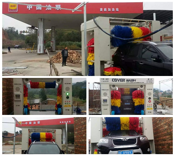 四川德陽中國油聯加油站安裝凱沃設備